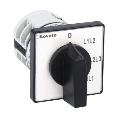 LOVATO ELECTRIC - COMM. VOLT. VLL 16A MONT. FRONT. 48X48