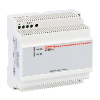 LOVATO ELECTRIC - CARICA BATTERIE SWITCHING 1,25A 24VDC