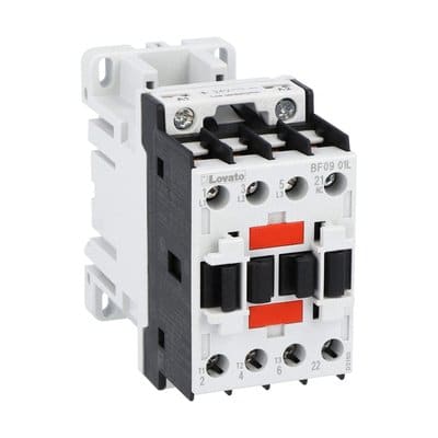 LOVATO ELECTRIC - CONTATTORE 3P+1NC 9A AC3 BASSO CONSUMO