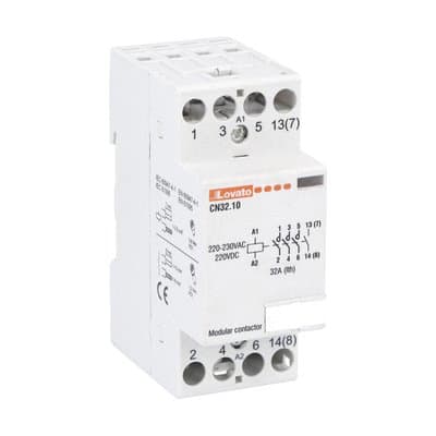 LOVATO ELECTRIC - CONTATTORE MOD. 2M 32A AC1 4P 24V
