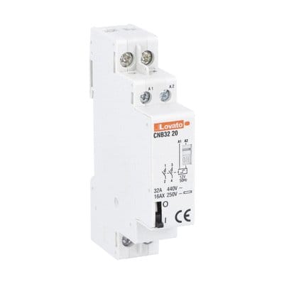 LOVATO ELECTRIC - RELE' PASSO-PASSO 1M 32A AC1 2P 12V