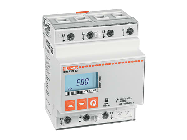 LOVATO ELECTRIC - CONTATORE ENERGIA DIG.80A TRIF.2OUT PR.