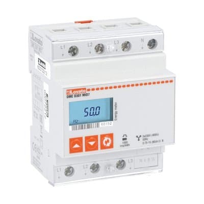 LOVATO ELECTRIC - CONT. EN. TRIF. 80A DIR. RS485, MID 70C
