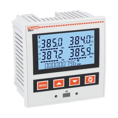 LOVATO ELECTRIC - MULTIMETRO CON LCD AD ICONE+RS485