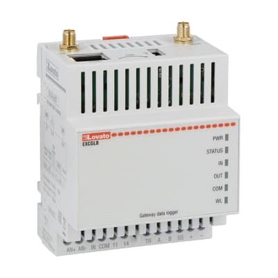 LOVATO ELECTRIC - GATEWAY-DATA LOGGER, 1X ETHERNET, 4G GPS