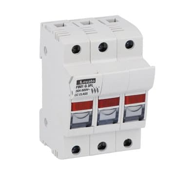 LOVATO ELECTRIC - PORTAFUS. 3P UL CC CLASS CON INDICAT.