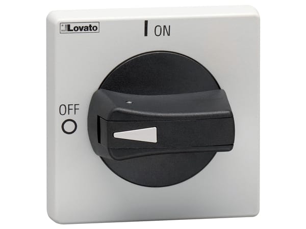 LOVATO ELECTRIC - MANIGLIA NERA SEL.SPORG.LUCCH.ON IP65