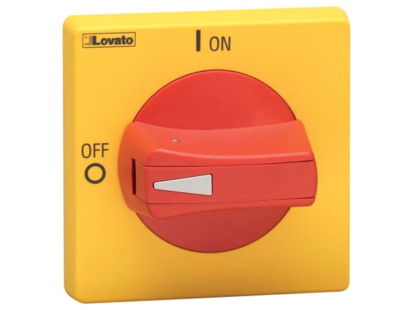 LOVATO ELECTRIC - MANIGLIA G/R SEL.SPORGENTE GHIERA RIBASS