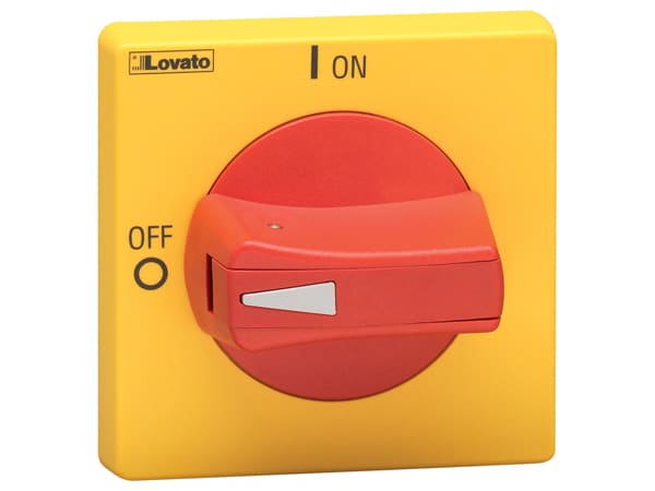 LOVATO ELECTRIC - MANIGLIA G/R SEL.SPORGENTE LUCCH. IP69K