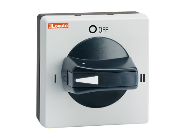 LOVATO ELECTRIC - MANIGLIA NERA LUCCHETT. IP65