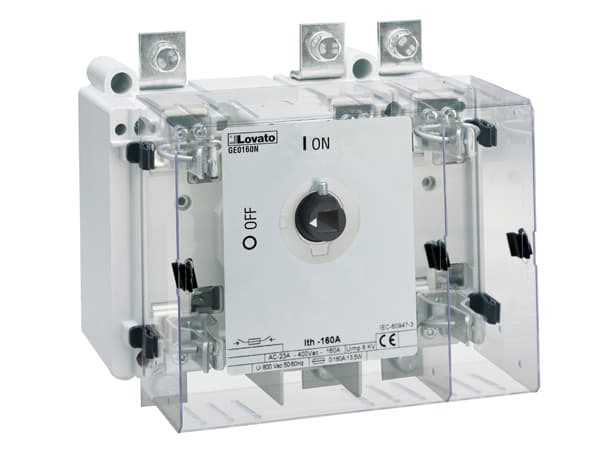 LOVATO ELECTRIC - SEZIONATORE 3P CON PORTAF.BS AC21A 630A