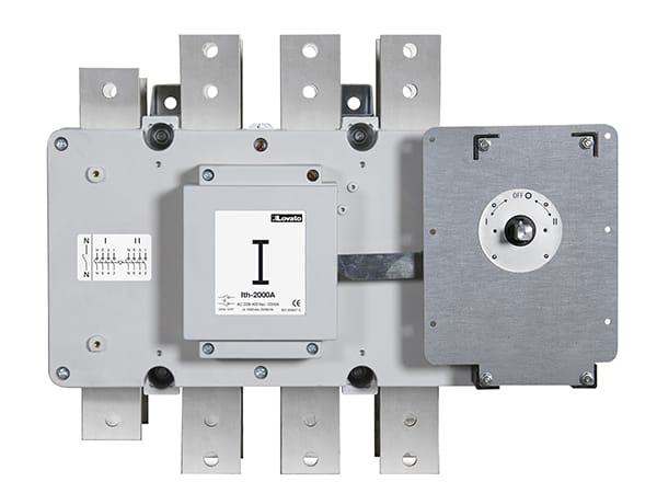 LOVATO ELECTRIC - SEZIONATORE COMMUTATORE 4P AC21A 2000A