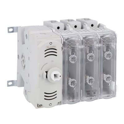 LOVATO ELECTRIC - SEZIONATORE 3P CON PORTAFUS. NFC 50A