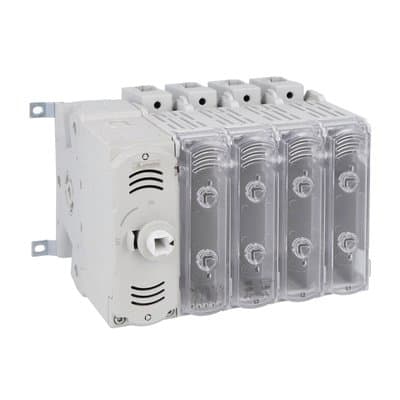 LOVATO ELECTRIC - SEZIONATORE 4P CON PORTAFUS. NH 63A