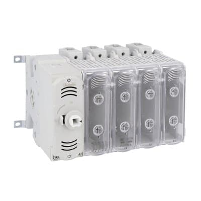 LOVATO ELECTRIC - SEZIONATORE 4P CON PORTAFUS. NH 100A