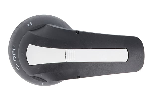 LOVATO ELECTRIC - MANIGLIA BLOCCOPORTA NERA I-0-II