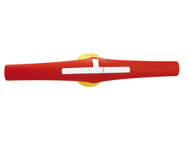 LOVATO ELECTRIC - MANIGLIA BLOCCOPORTA GIALLO/ROSSA