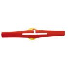 LOVATO ELECTRIC - MANIGLIA BLOCCOPORTA GIALLO/ROSSA