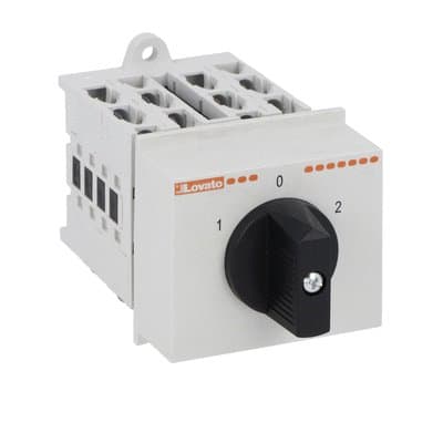 LOVATO ELECTRIC - COMMUTAT. 4P 16A MODULARE PER GUIDA DIN