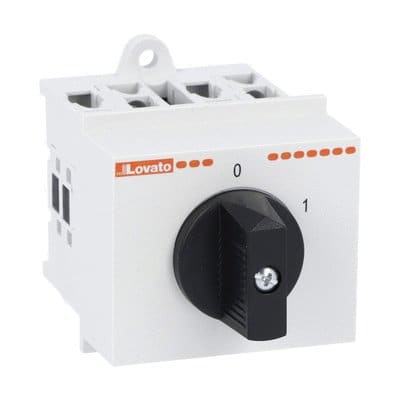 LOVATO ELECTRIC - INTERRUTORE 4P 16A MODULAR PER GUIDA DIN