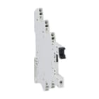LOVATO ELECTRIC - ZOCCOLO SLIM 12-24V AC/DC, MOLLA