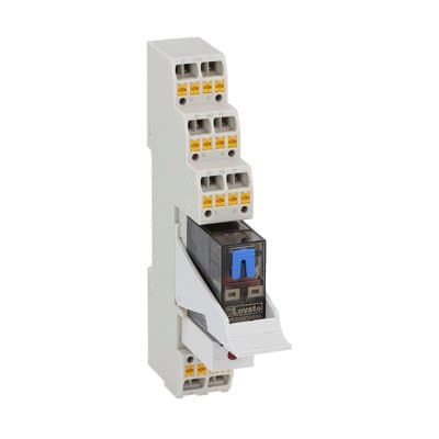 LOVATO ELECTRIC - RELE' 2SC 8A 24VDC,LED+FILTRO+ZOCC.