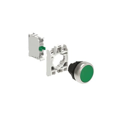LOVATO ELECTRIC - KIT PLAST.PULS. RASATO VERDE 1NO