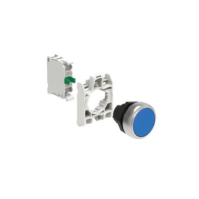LOVATO ELECTRIC - KIT PLAST.PULS. RASATO BLU 1 NO