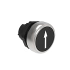 LOVATO ELECTRIC - PULSANTE RASATO NERO FR.SAL.DISC.
