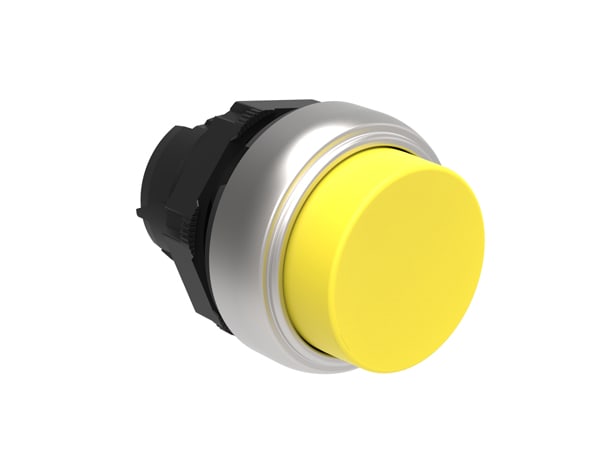 LOVATO ELECTRIC - PULSANTE SPORGENTE GIALLO