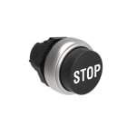 LOVATO ELECTRIC - PULSANTE SPORGENTE STOP NERO