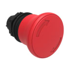 LOVATO ELECTRIC - PULSANTE FUNGO 40MM ROSSO SG.ROTAZIONE