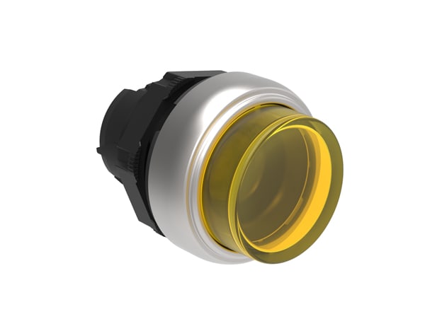 LOVATO ELECTRIC - PULSANTE LUMINOSO SPORG. GIALLO