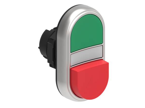 LOVATO ELECTRIC - PULSANTI DOPPI RAS/SPORG. V/R+IND.LUM.