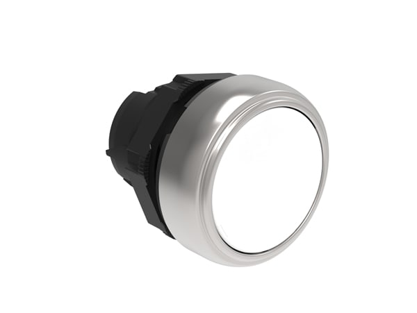 LOVATO ELECTRIC - PULSANTE PASSO-PASSO RASATO BIANCO