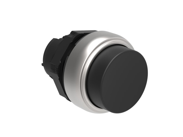 LOVATO ELECTRIC - PULSANTE PASSO-PASSO SPORGENTE NERO