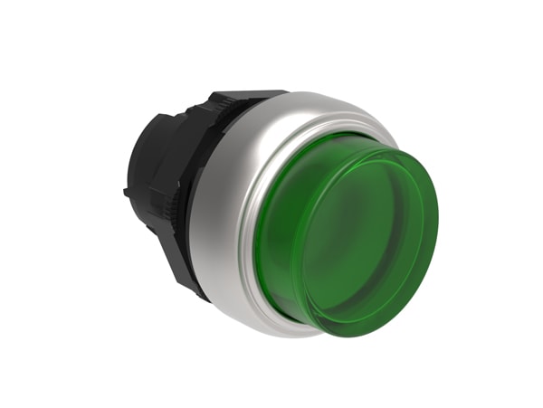 LOVATO ELECTRIC - PULSANTE PASSO-PASSO SPORG. LUM. VERDE