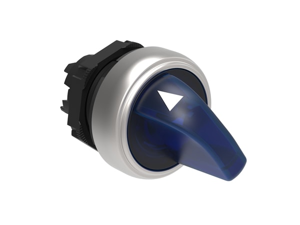 LOVATO ELECTRIC - SELETTORE LUMINOSO BLU 0-1