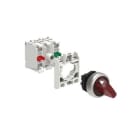 LOVATO ELECTRIC - KIT PL.SEL.LUM.ROSSO 2POS.STAB.NO+NC 24V