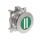 LOVATO ELECTRIC - PULSANTE A FILO MET.RASATO II VERDE