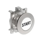 LOVATO ELECTRIC - PULSANTE A FILO MET.RASATO START BIANCO