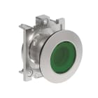 LOVATO ELECTRIC - PULSANTE LUMINOSO MET. RASATO VERDE