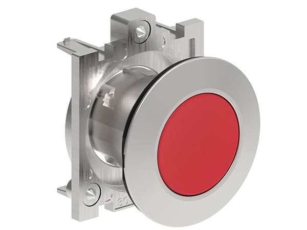 LOVATO ELECTRIC - PULS.A FILO MET.PASSO-PASSO RASATO ROSSO