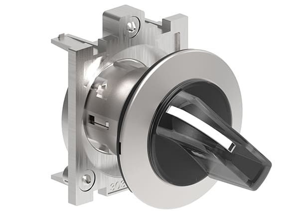 LOVATO ELECTRIC - SEL.LUM.A FILO MET.BIANCO LEVA CORTA 0-1