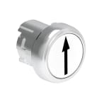 LOVATO ELECTRIC - PULSANTE MET. RASATO FR.SU-GIU' BIANCO