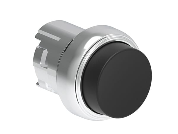 LOVATO ELECTRIC - PULSANTE MET. SPORGENTE NERO