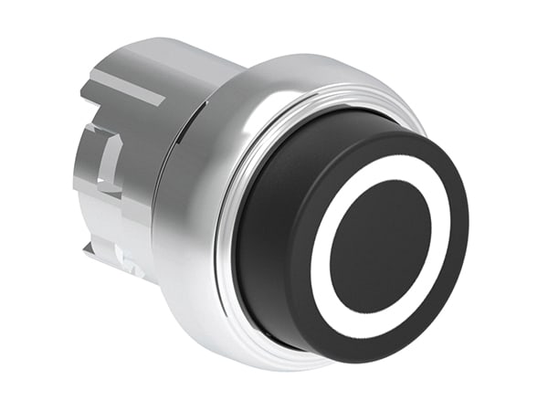 LOVATO ELECTRIC - PULSANTE MET. SPORGENTE O NERO