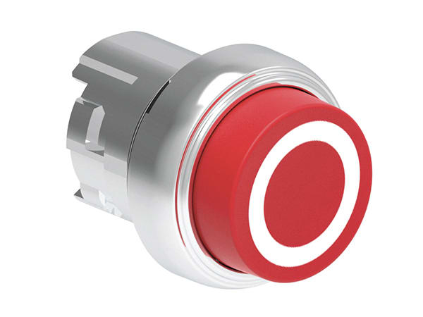 LOVATO ELECTRIC - PULSANTE MET. SPORGENTE O ROSSO