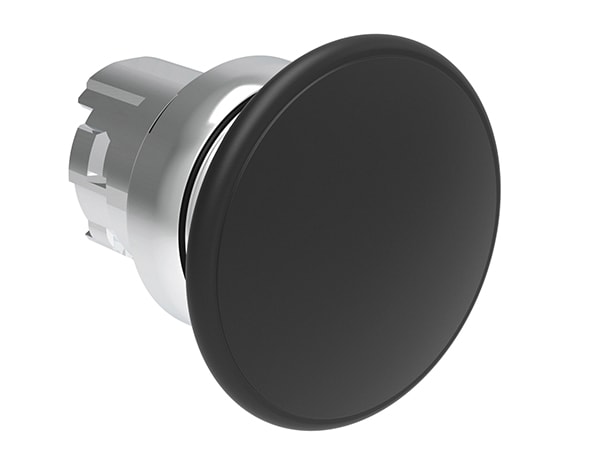 LOVATO ELECTRIC - PULSANTE MET. FUNGO 40MM NERO IMPULSO