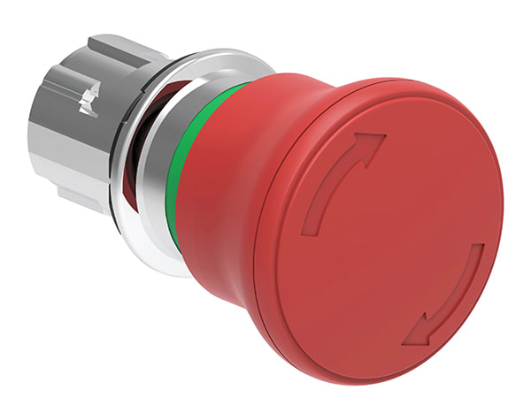 LOVATO ELECTRIC - PULS.FUNGO 40MM ROSSO SG.ROTAZ.ISO13850